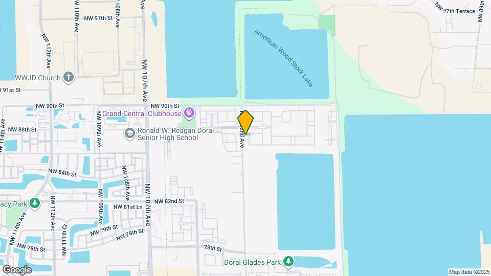 8660 NW 101st Pl Map and Location Details