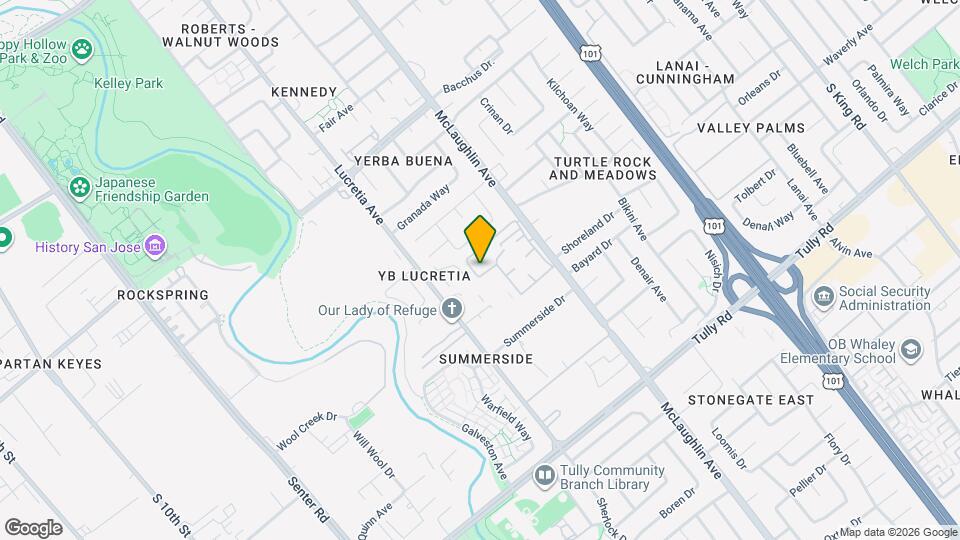 1016 Summerplace Dr Mapa y Detalles de la Ubicación