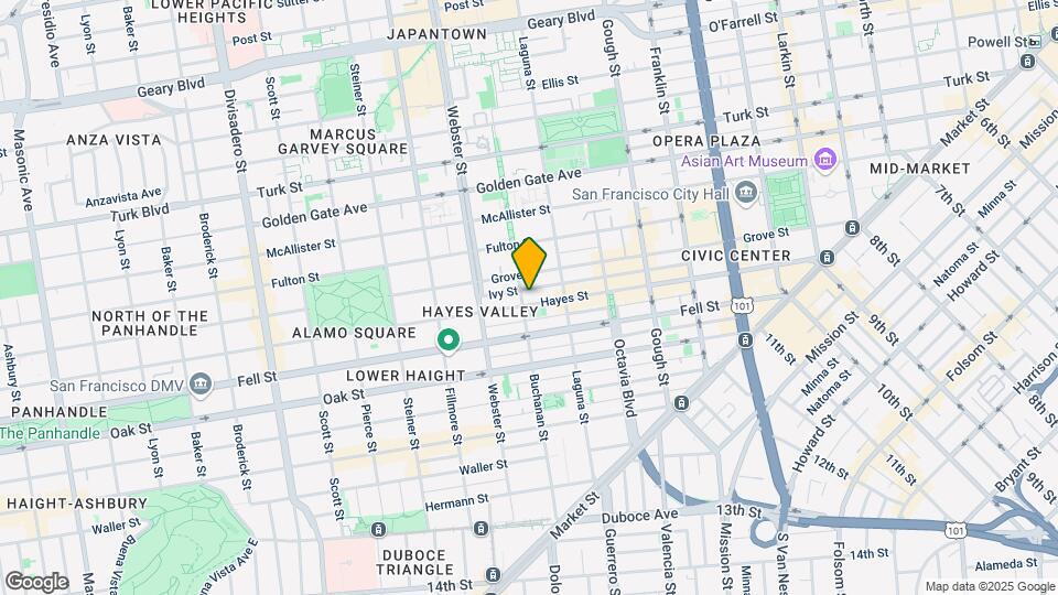 686-690 Hayes St Mapa y Detalles de la Ubicación
