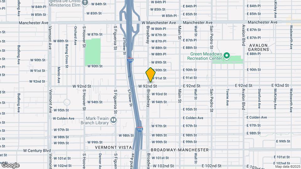 9124 S Broadway Map and Location Details
