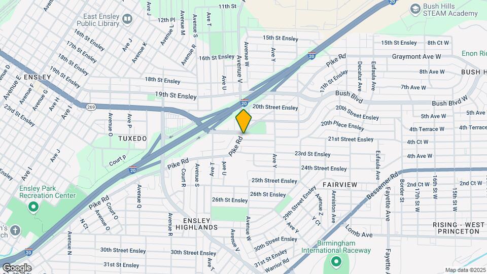 2304 22nd St W Map and Location Details