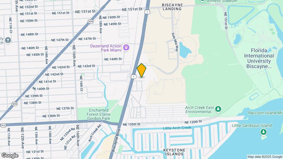2055 NE 140th St Map and Location Details