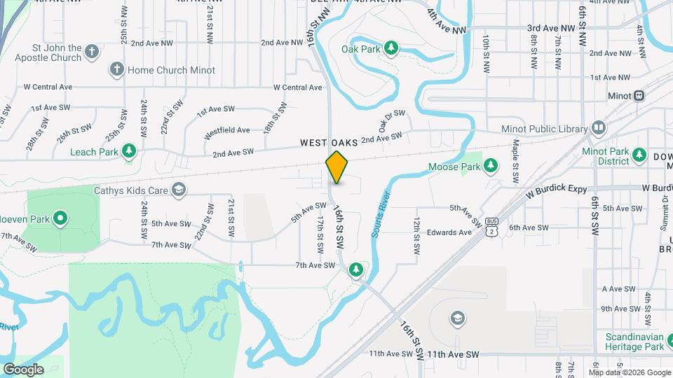 315 16th St SW Mapa y Detalles de la Ubicación