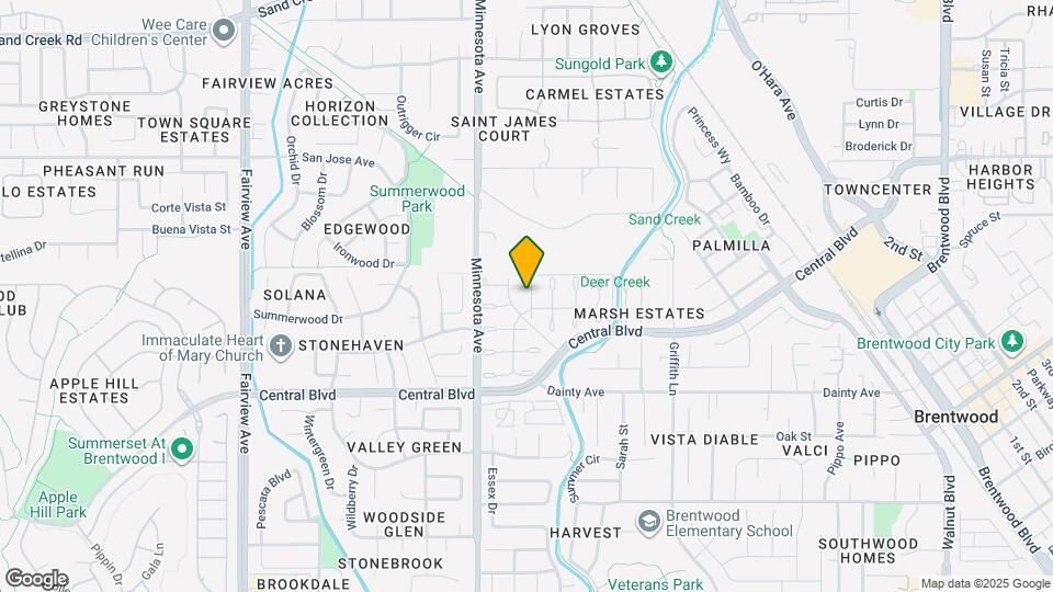 725 Rocky Creek Terrace Map and Location Details