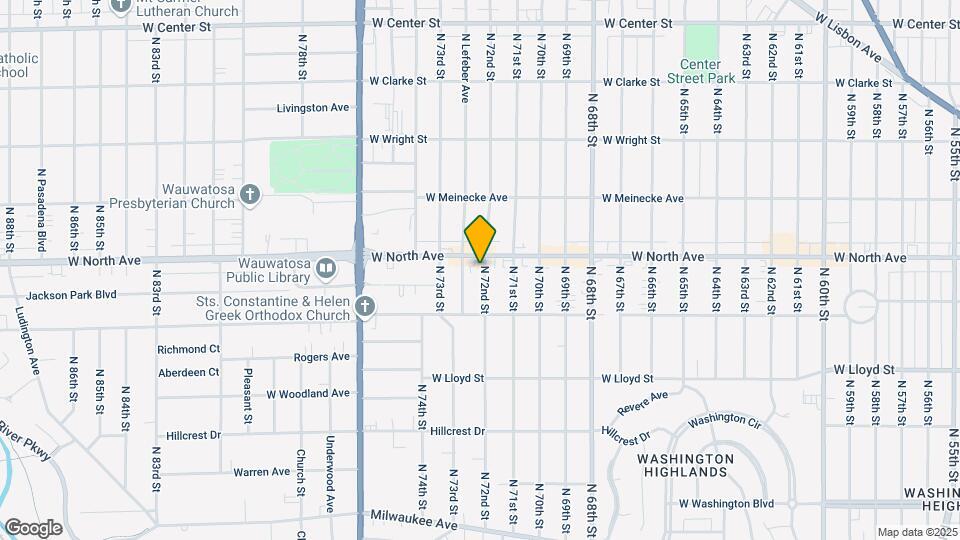 2263 N 72nd St Map and Location Details