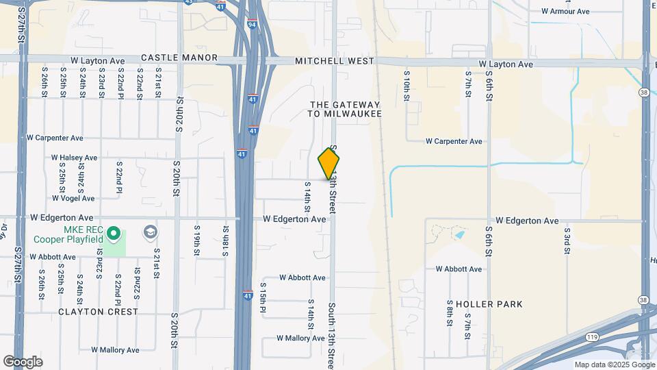 5009 S 13th St Map and Location Details