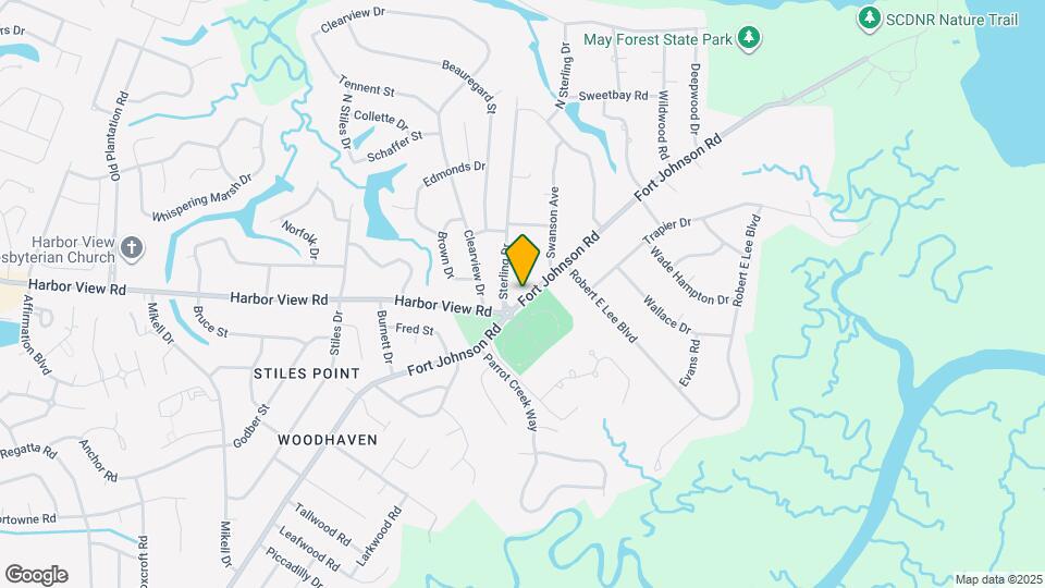 584 Fort Johnson Rd Map and Location Details