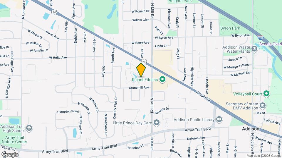 641 Briar Hill Ln Map and Location Details