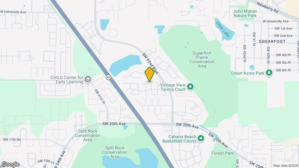 812 SW 55th Terrace Map and Location Details