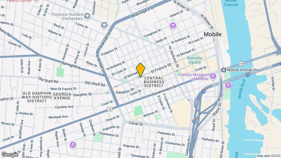 12 N Dearborn St Mapa y Detalles de la Ubicación