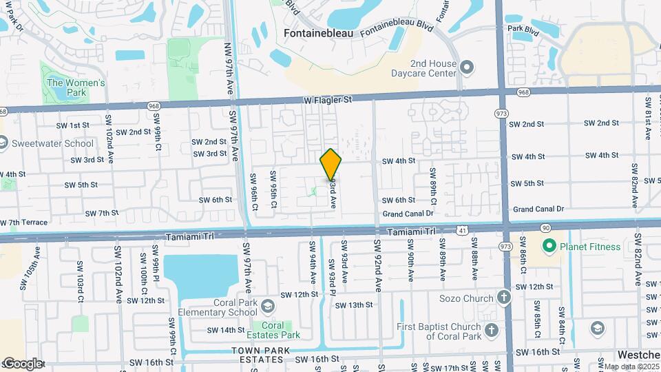 521 SW 93rd Ct Map and Location Details