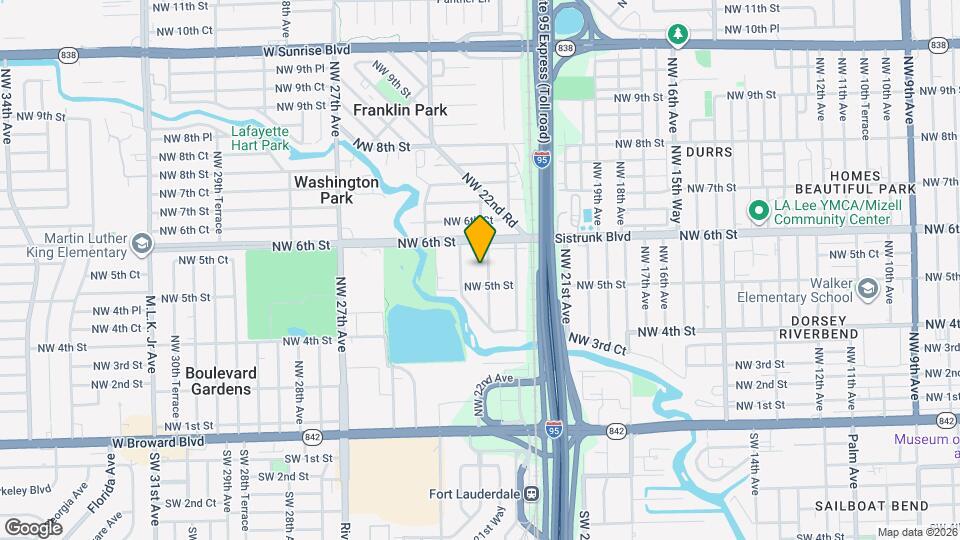 521 NW 22nd Ave Map and Location Details