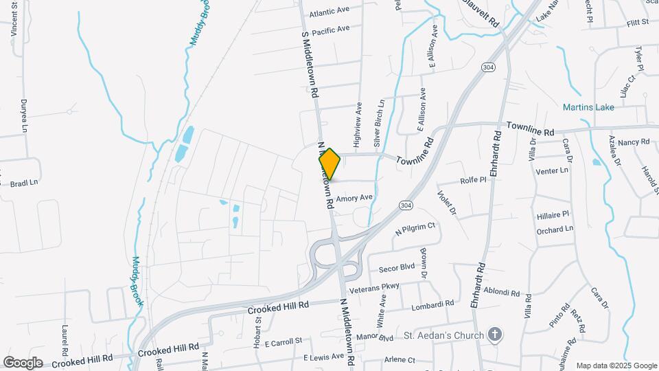 476 N Middletown Rd-Unit -1 Map and Location Details