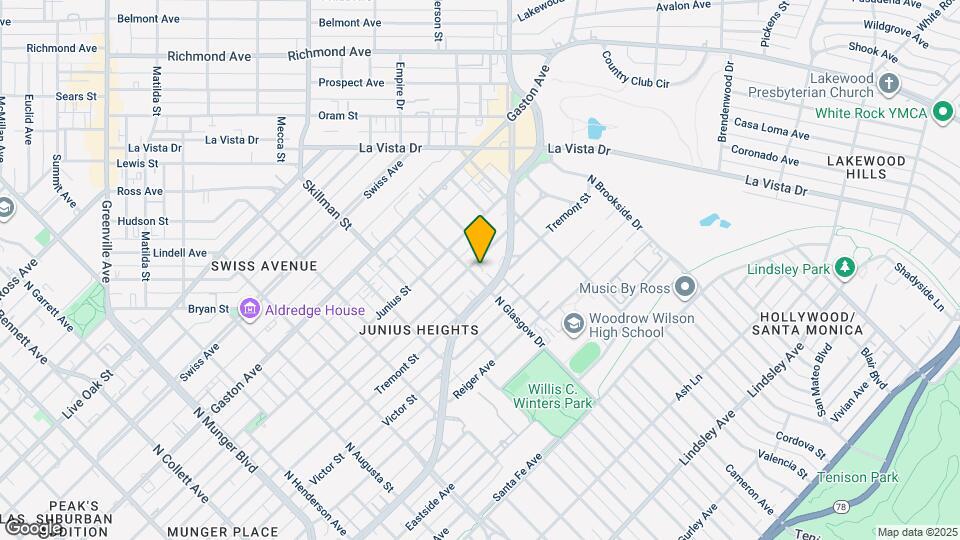 6006 Worth St Map and Location Details