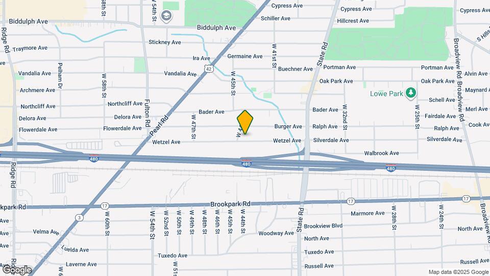4212 Wetzel Ave Map and Location Details