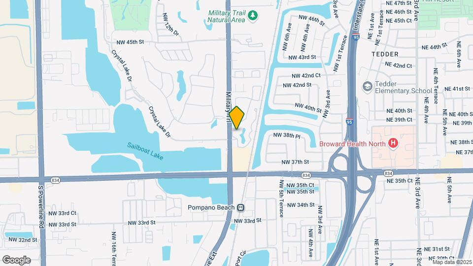 886 Crystal Lake Dr Map and Location Details