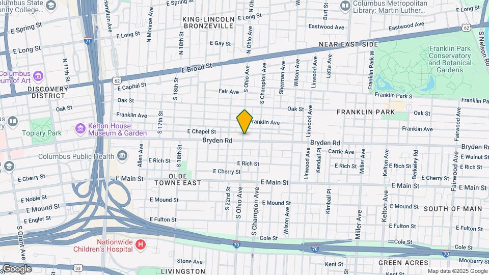 224 S Ohio Ave Map and Location Details