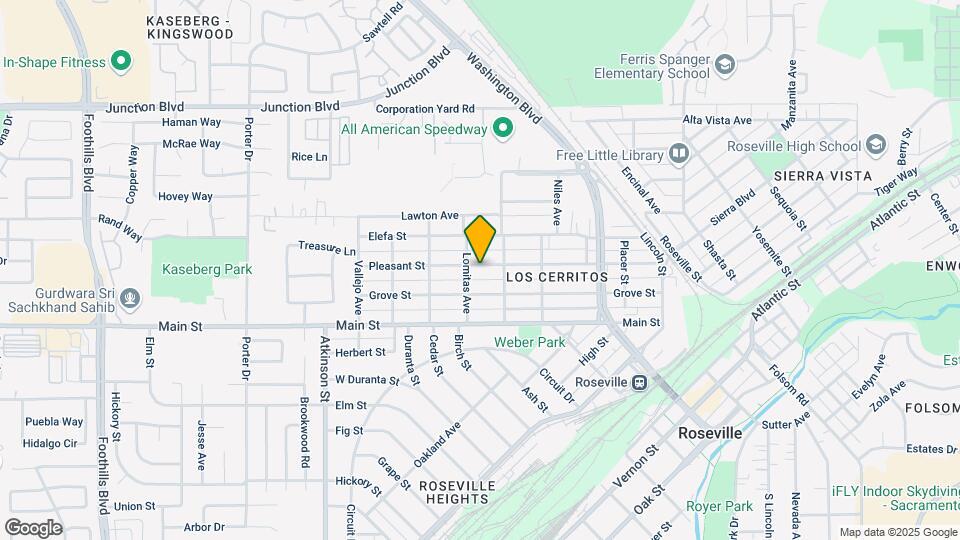 521 Pleasant St Map and Location Details