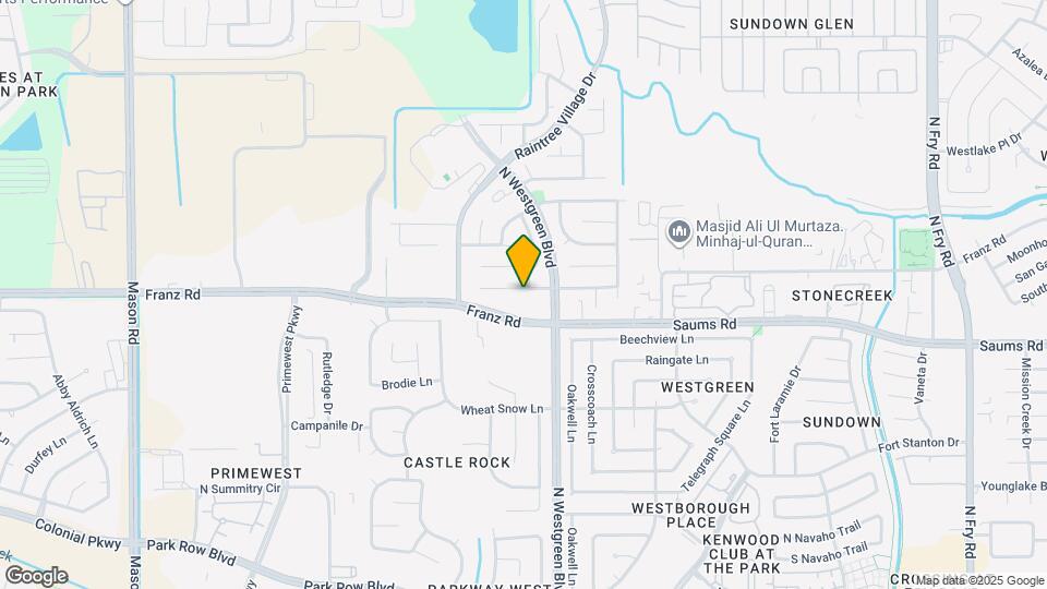 20403 Blue Juniper Dr Mapa y Detalles de la Ubicación