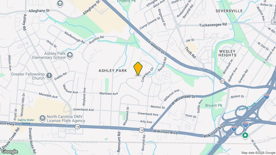 2717 Columbus Cir Map and Location Details