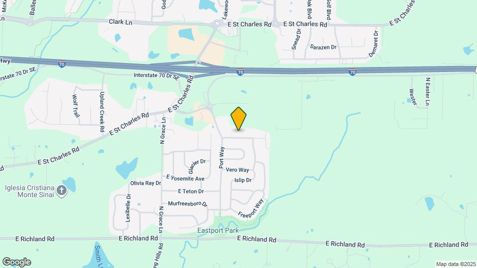 5801 Canaveral Dr Map and Location Details