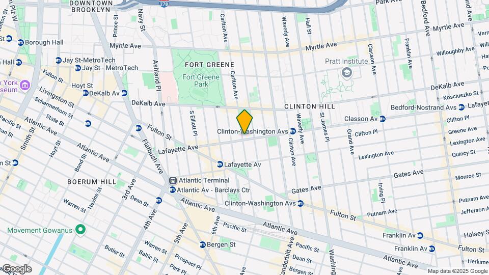 151 Lafayette Avenue Map and Location Details