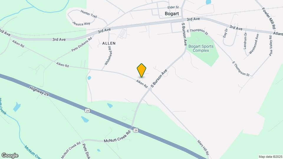 1050 Aiken Rd Map and Location Details