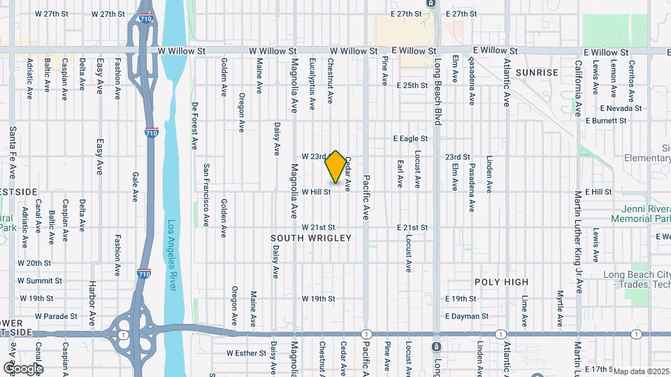 2200 Chestnut Ave Map and Location Details