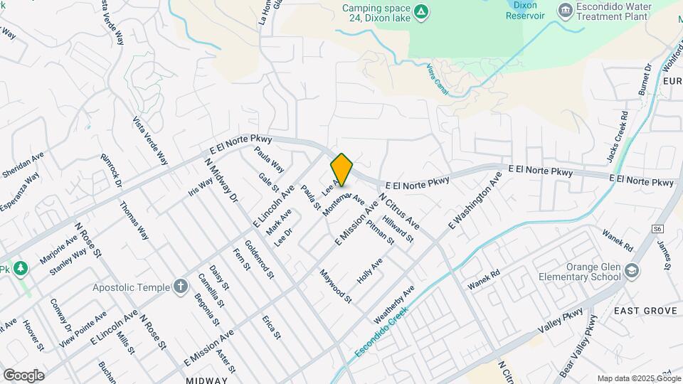 2230 Montemar Ave Map and Location Details