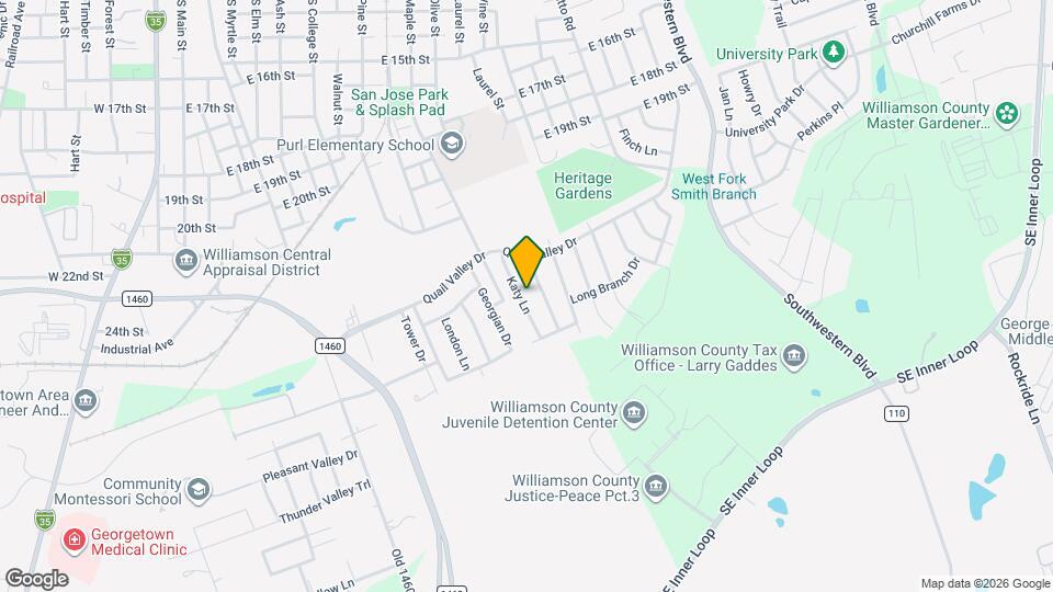 2213 Katy Ln Map and Location Details