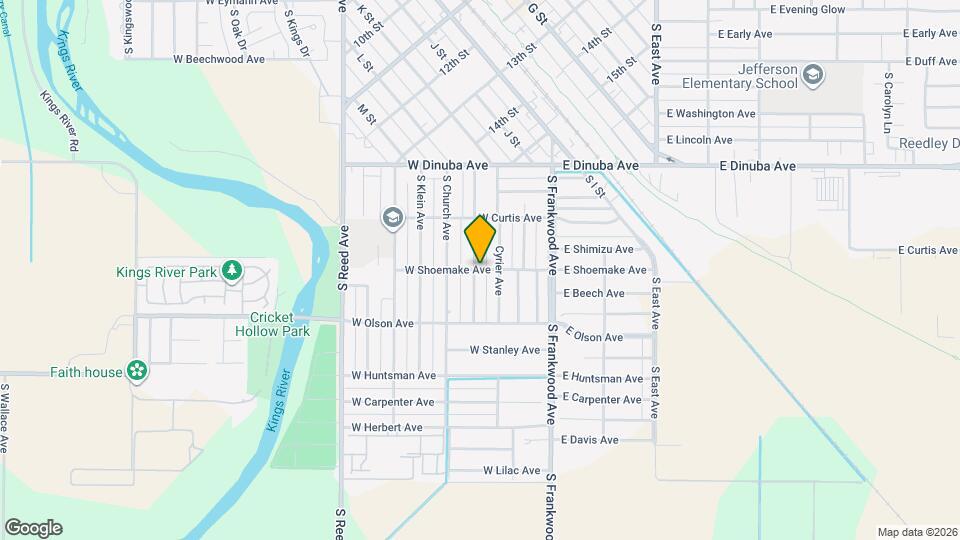1276 S Rupert Ave Mapa y Detalles de la Ubicación