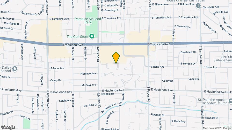 3131 Key Largo Dr Map and Location Details
