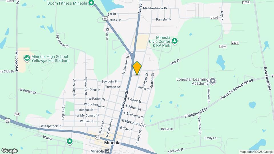 218 Cheek St Map and Location Details