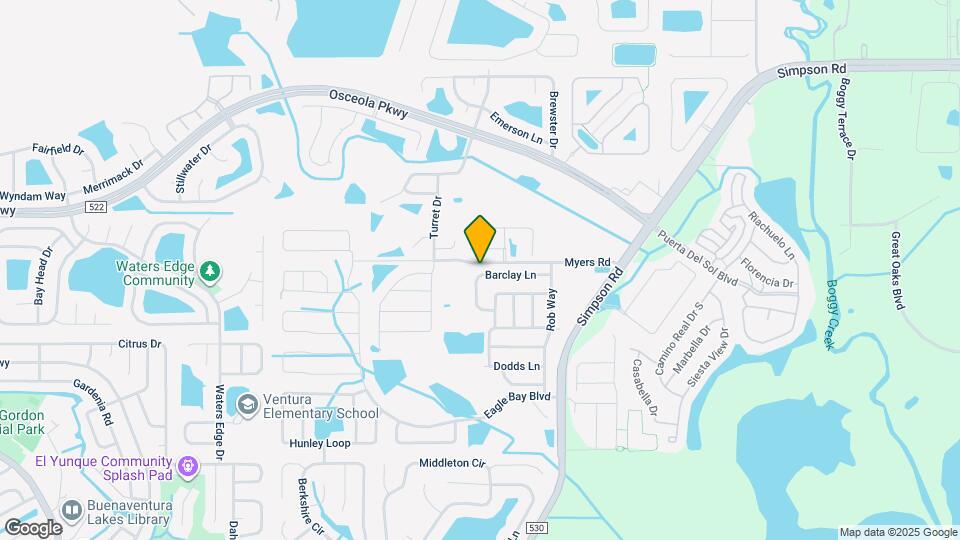 2729 Barclay Ln Map and Location Details