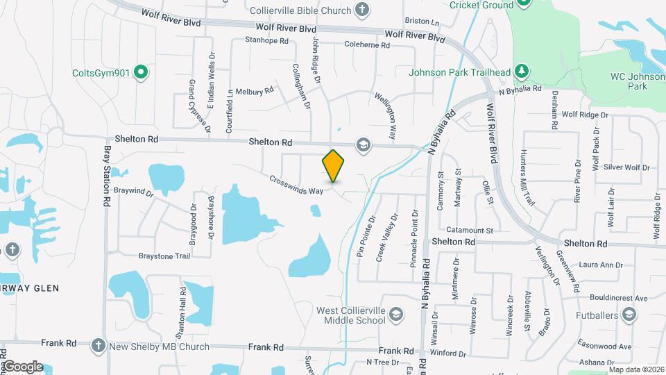 1152 John Ridge Dr Map and Location Details