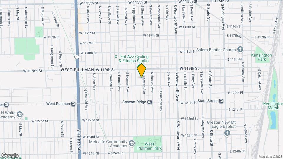 11932 S Stewart Ave Map and Location Details