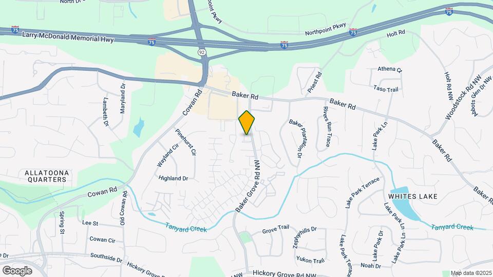 200 Westridge Dr Mapa y Detalles de la Ubicación