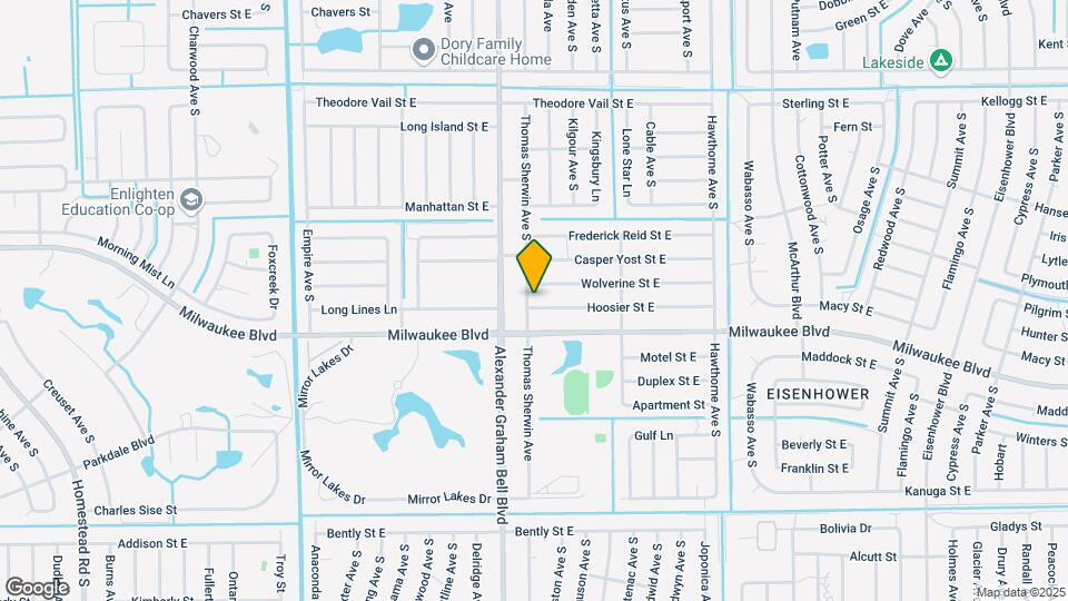 807 Hoosier St E Map and Location Details