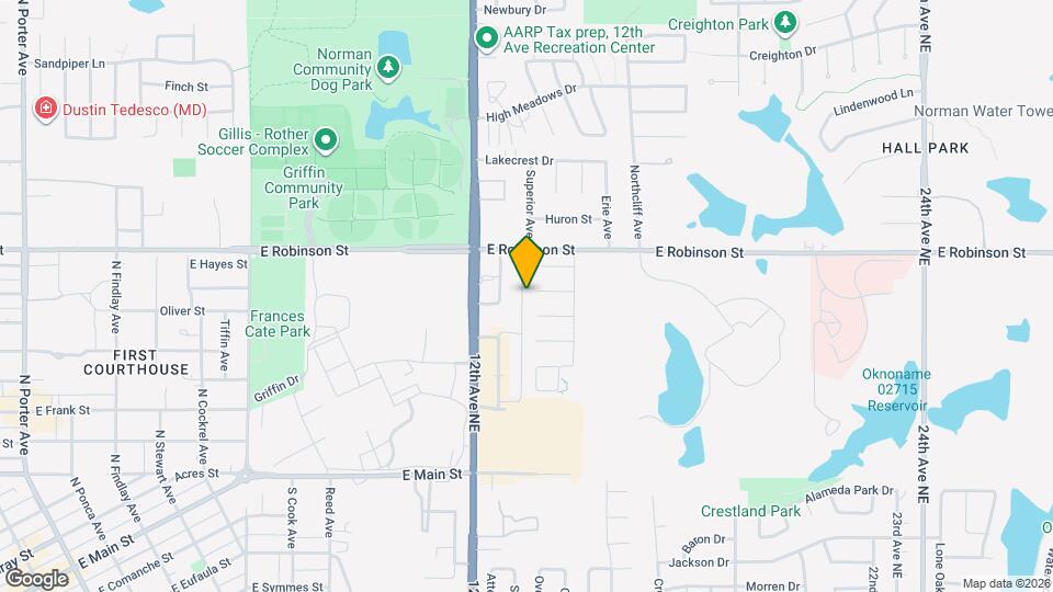 1404 Jordan Cir Map and Location Details