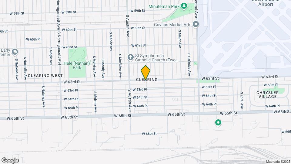 5901 W 63rd St Map and Location Details