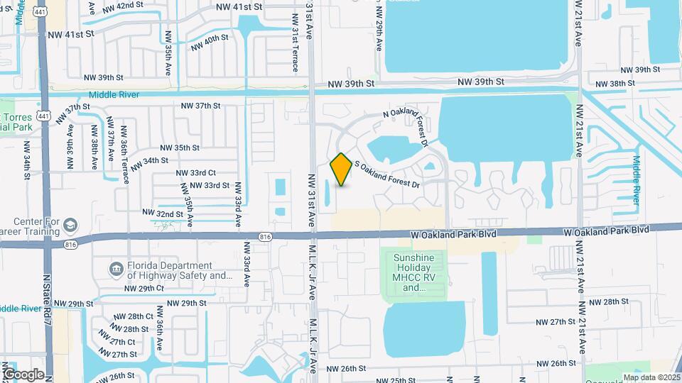 3119 Oakland Shores Dr, Unit C202 Map and Location Details