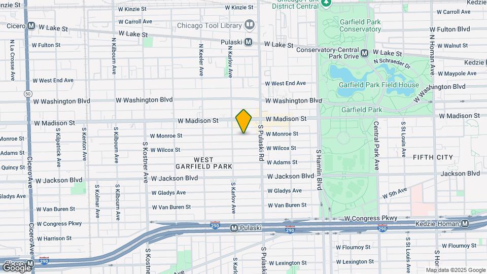 4037 W Monroe St Map and Location Details