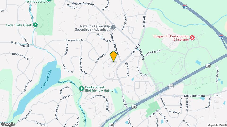 106 Elmwood Cir Map and Location Details