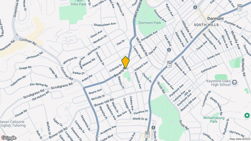253 Beverly Rd Map and Location Details
