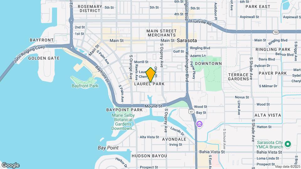1716 Oak St Mapa y Detalles de la Ubicación