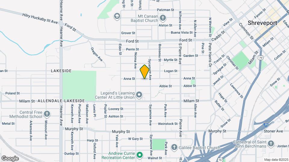 1823 Anna St Map and Location Details