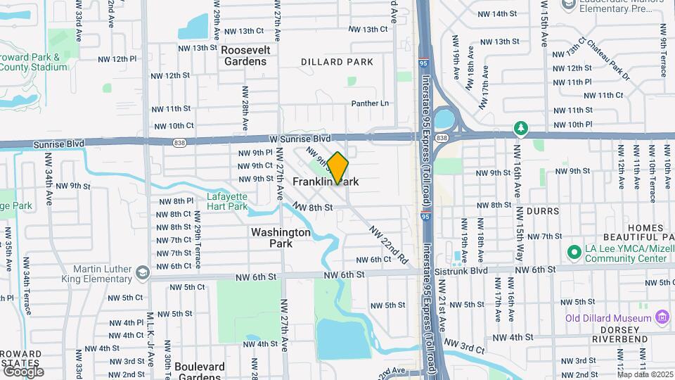 2420 NW 22nd Rd Map and Location Details