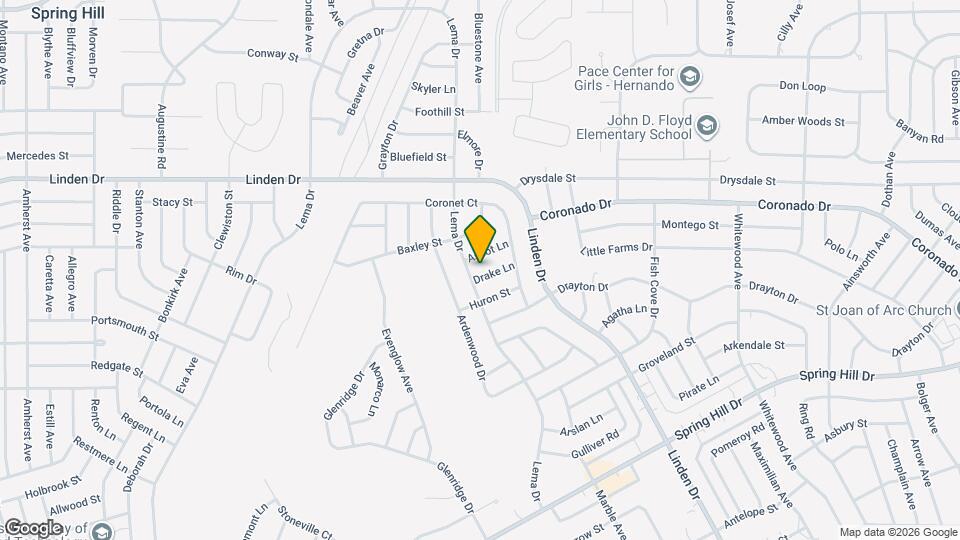 12305 Drake Ln Mapa y Detalles de la Ubicación