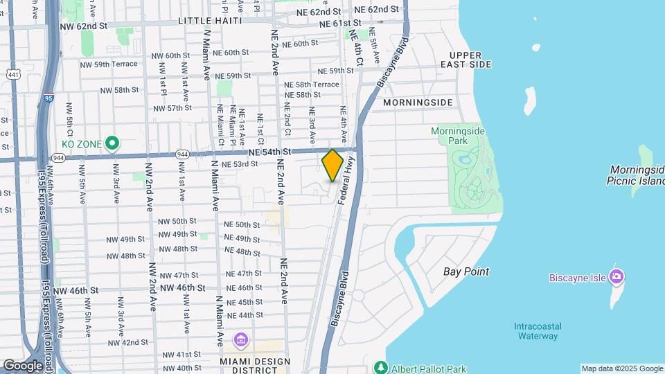 5155 NE 3rd Ct Map and Location Details