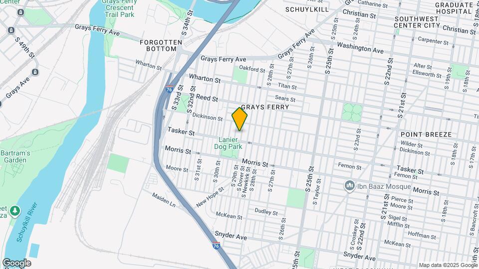 1534 S 29th St Map and Location Details